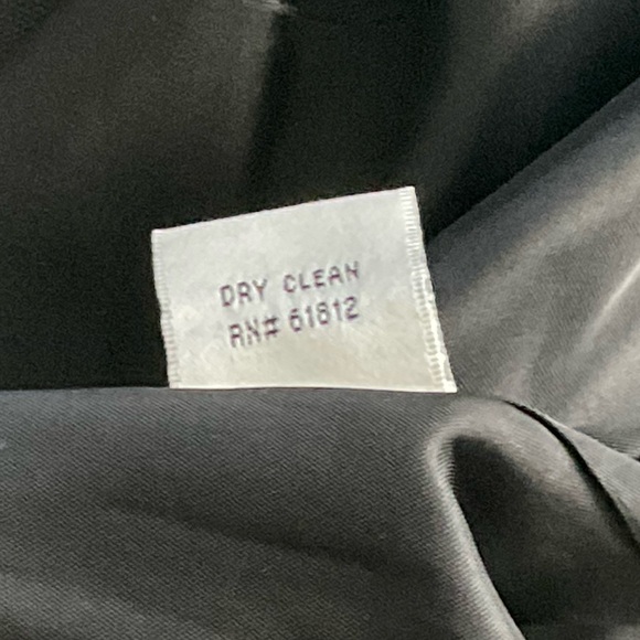 Talbots Classic Black Midi Dress Sleeveless Sz 10 Classic Career Professional - Picture 8 of 14